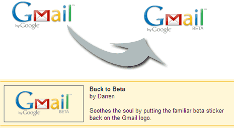 Logos of gmail-beta in 2005 and 2007. Via www.wikia.com. License:(CC BY-SA) Link: http://logos.wikia.com/wiki/Gmail